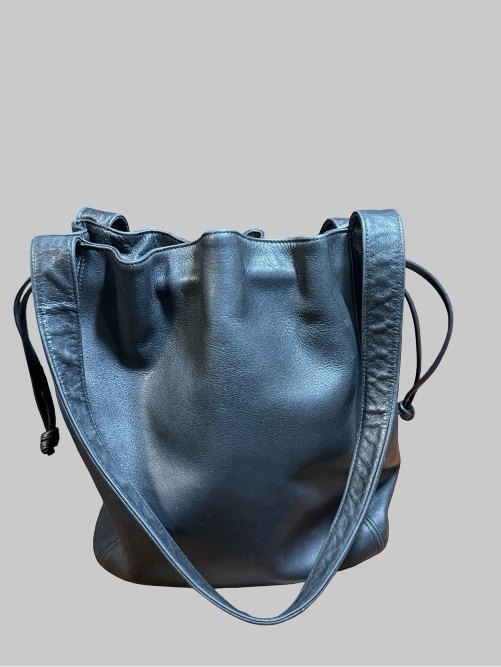 Vintage Coach Lexington Drawstring Bucket Bag #4180 Made in Italy-Blk - Picture 7 of 11